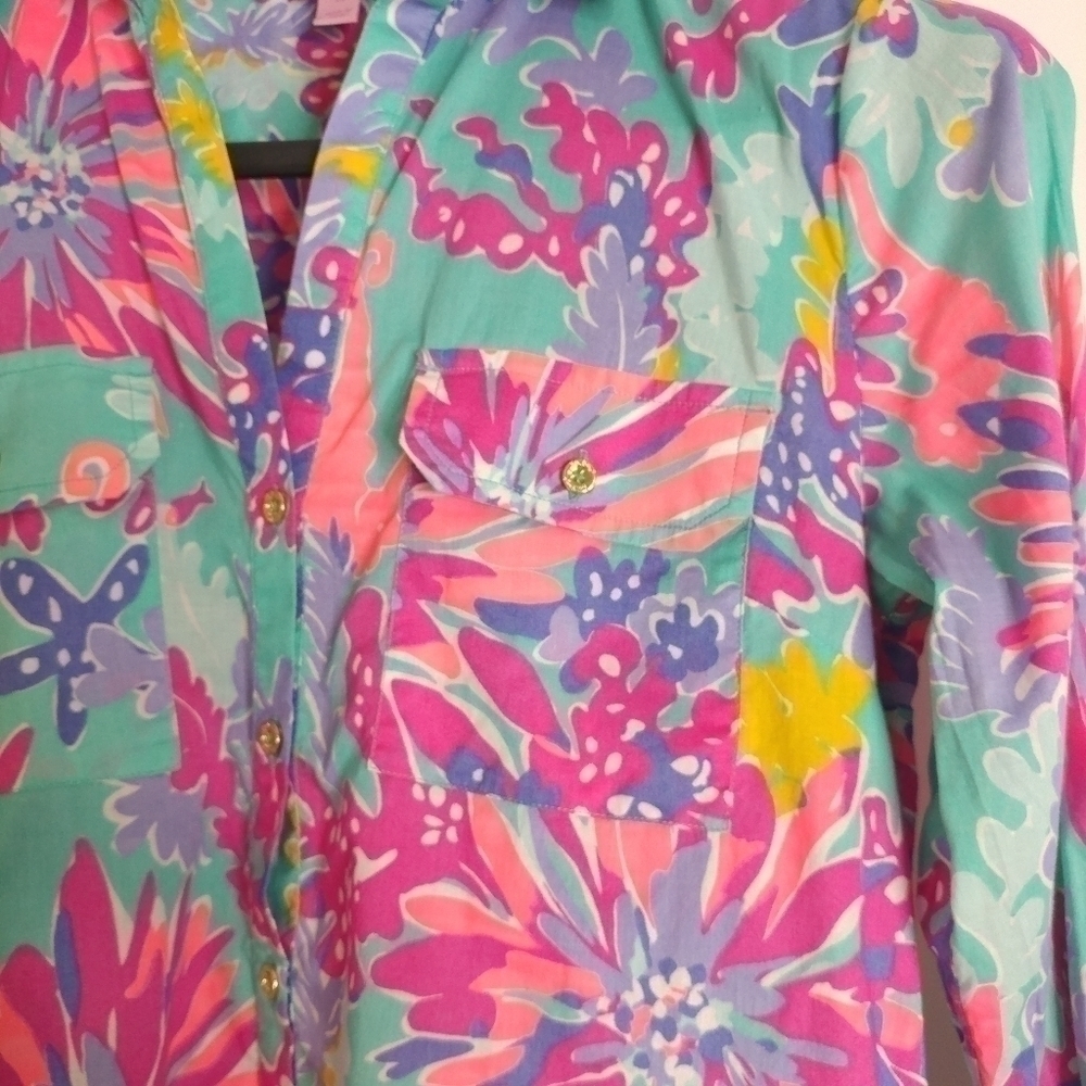Lilly Pulitzer Captiva Tunic Cover Dress - Picture 8 of 13